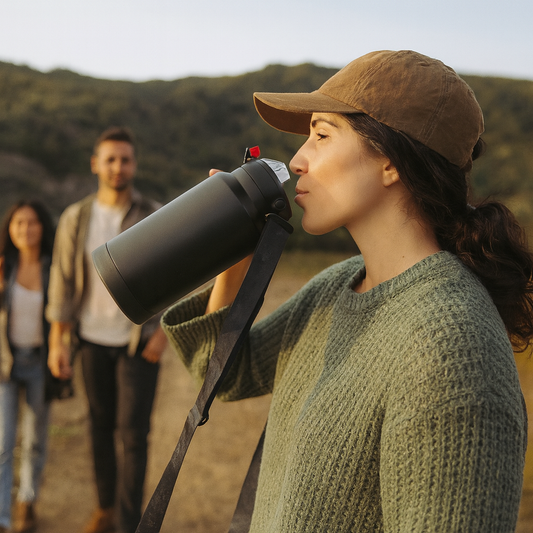 Rugged Tumbler With Removable Strap, 68oz